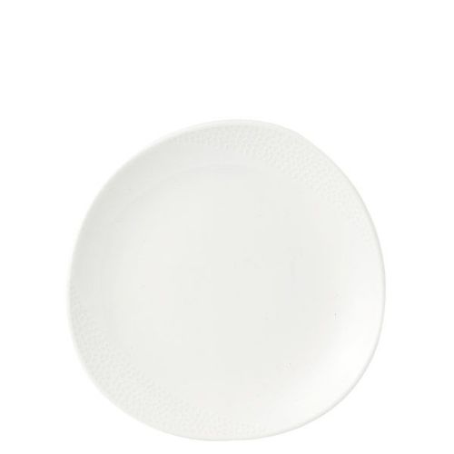 Churchill Isla White Organic Round Plates