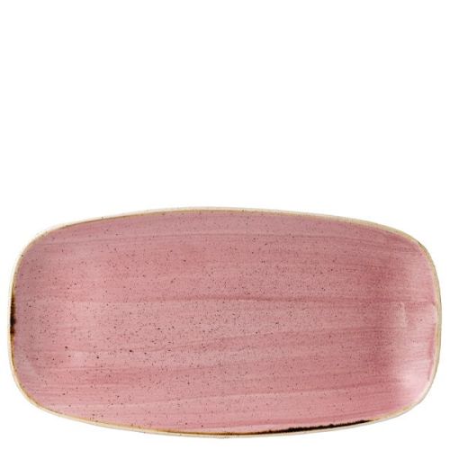 Churchill Stonecast Petal Pink Shaped Plates