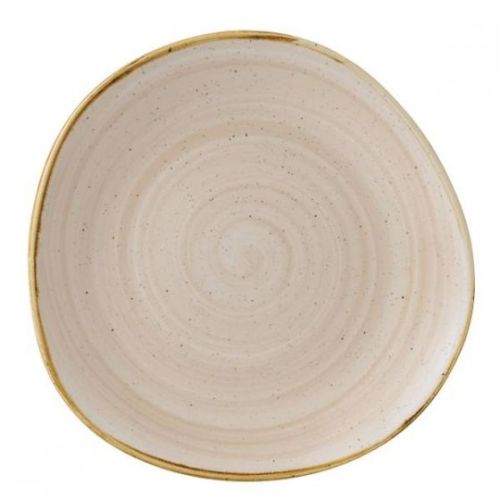 Churchill Stonecast Nutmeg Cream Organic Plates