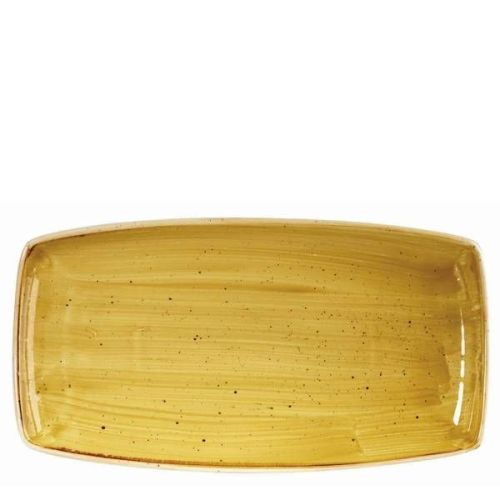 Churchill Stonecast Mustard Seed Shaped Plates