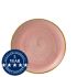 Churchill Stonecast Petal Pink Coupe Plate 8.66