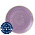 Churchill Stonecast Lavender Coupe Plate 10.25