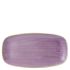 Churchill Stonecast Lavender Oblong Plate No.4 13.875x7.375