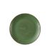 Churchill Stonecast Sorrel Green Coupe Plate 10.25