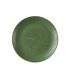 Churchill Stonecast Sorrel Green Coupe Plate 11.25