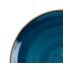 Churchill Stonecast Java Blue Coupe Plate 11.25