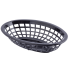 Black Side Order Oval Basket 20.5 x 13.5 x 5cm - Pack of 36