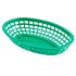 Green Oval Classic Oval Basket 24 x 15 x 4.5cm - Pack of 36