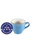 Churchill Stonecast Cornflower Blue Espresso Cup 3.5oz / 10cl - Pack of 12