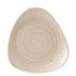 Churchill Stonecast Nutmeg Cream Triangle Plate 10.5