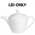 Steelite Spare Lid No1 for Harmony Teapot 30oz pack of 12