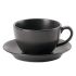 Graphite Bowl Shape Cup 250ml/9oz - Pack of 6