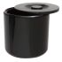 Beaumont Black Insulated Round Ice Bucket 2.5 Ltr