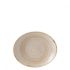 Churchill Stonecast Nutmeg Cream Oval Coupe Plate 7.75