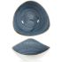 Churchill Stonecast Blueberry Triangle Bowl 9.25