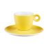 Yellow Espresso Saucer pack of 12