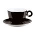 Black Bowl Shaped Cup 8oz pack of 12
