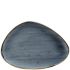 Churchill Stonecast Blueberry Chefs' Triangle Plate 14x9.75