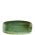 Churchill Stonecast Samphire Green Chefs' Oblong Plate No.2, 10.5x5