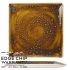 Steelite Vesuvius Amber Square Plate 10.6