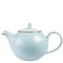 Churchill Stonecast Duck Egg Blue Beverage Pot 15oz / 42.6cl Pack of 4