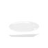 Opulence White Boston Melamine Oval Plate 30.5 x 11cm (Pack of 10)