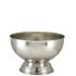 Genware Hammered Stainless Steel Champagne Bowl 36cm