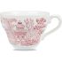 Churchill Vintage Prints Cranberry Willow Tea Cup 9cm 19.8cl (Pack of 12)