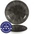 Churchill Studio Prints Stone Quartz Black Coupe Bowl 9.75