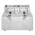 Buffalo Twin Tank 2x5Ltr Countertop Fryer with Timers 2.28kW