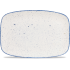 Churchill Stonecast Hints Indigo Blue Chefs Oblong Platter 23.4 x 34.4cm (Pack of 6)