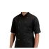 Chef Stud Jacket Black Short Sleeve XL (48