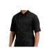 Chef Stud Jacket Black Short Sleeve XXL (52