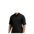 Chef Stud Jacket Black Short Sleeve X Small (32'' - 34'')