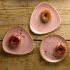 Churchill Stonecast Petal Pink Coupe Plate 8.66