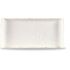 Churchill Stonecast Hints Barley White Rectangle Buffet Tray 14.5 x 30cm (Pack of 6)