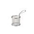 Serving Fry Basket Round 8 x 7.5cm - Pack of 6