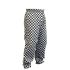 Black & White Large Check Baggy Trousers XL (42