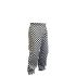 Black & White Large Check Baggy Trousers X Small  (26