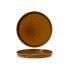 Dudson Harvest Brown Walled Plate 21cm (Pack of 6)