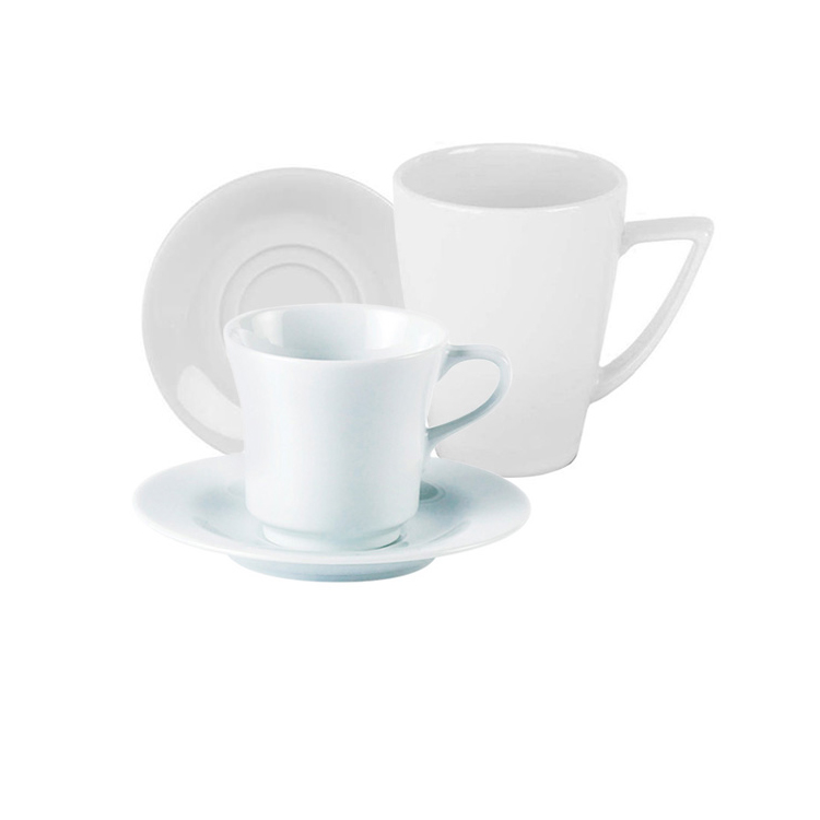 Porcelite Cups, Saucers & Mugs